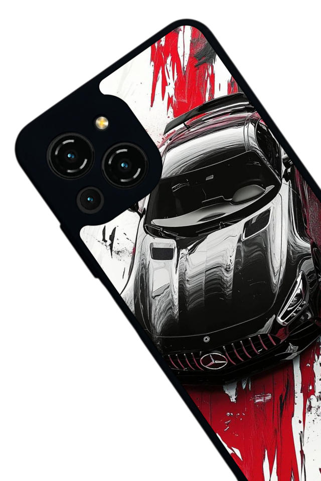 Reeder S23 Pro Max Uyumlu Mercedes Tasarımlı Glossy Premium Kılıf