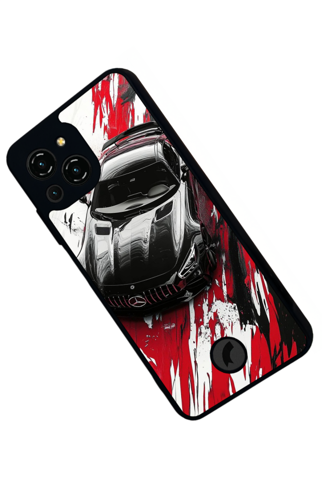 Reeder S23 Pro Max Uyumlu Mercedes Tasarımlı Glossy Premium Kılıf