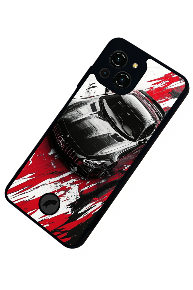 Reeder S23 Pro Max Uyumlu Mercedes Tasarımlı Glossy Premium Kılıf