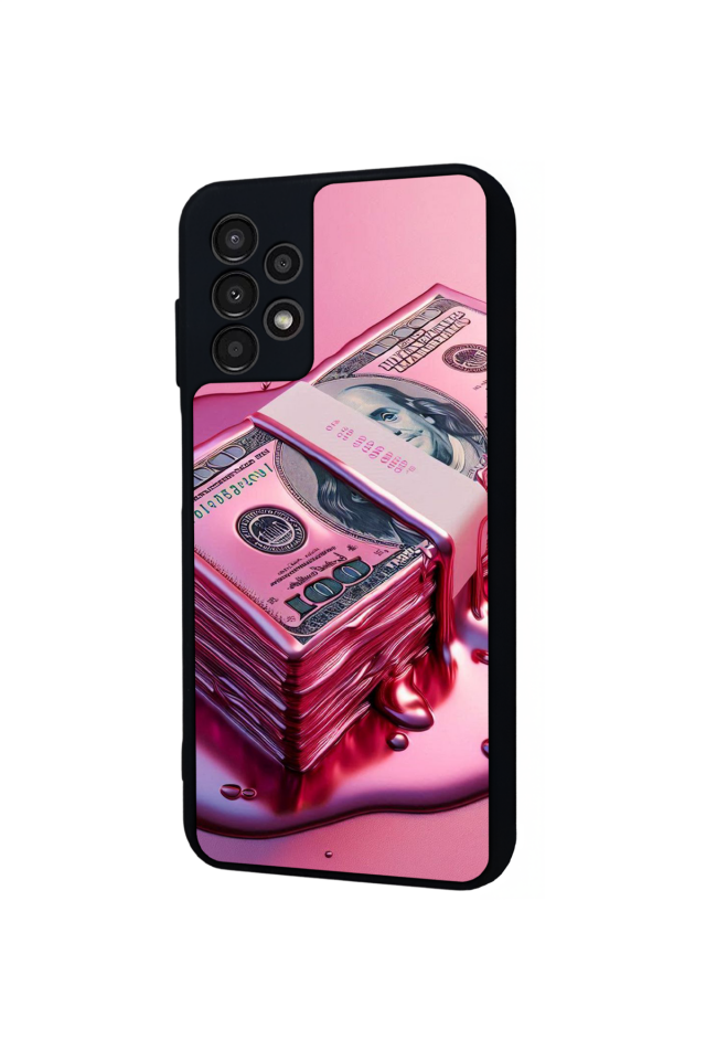 Samsung Galaxy A23 Uyumlu Money Para Tasarımlı Glossy Premium Kılıf