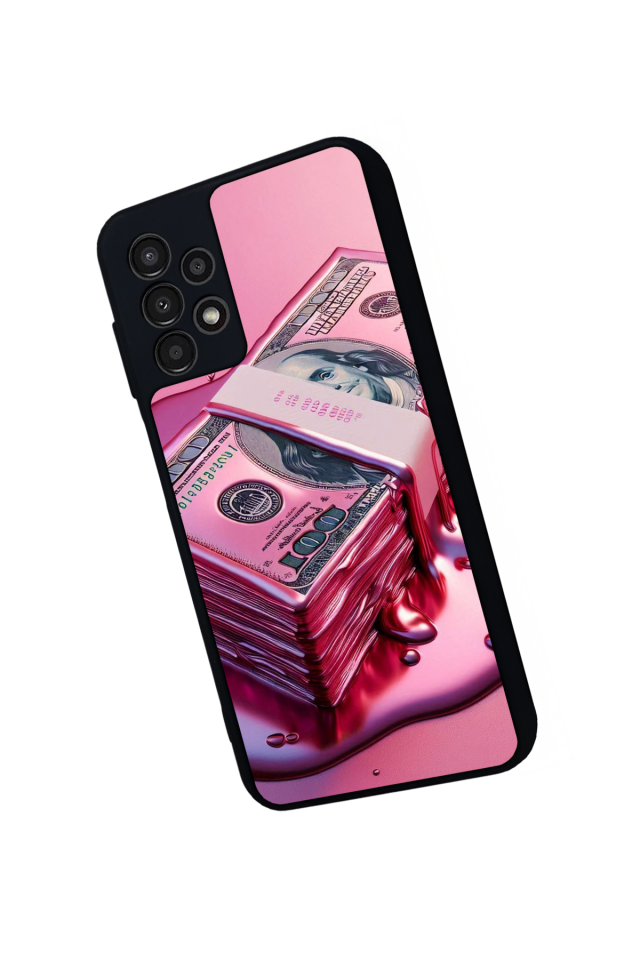 Samsung Galaxy A23 Uyumlu Money Para Tasarımlı Glossy Premium Kılıf