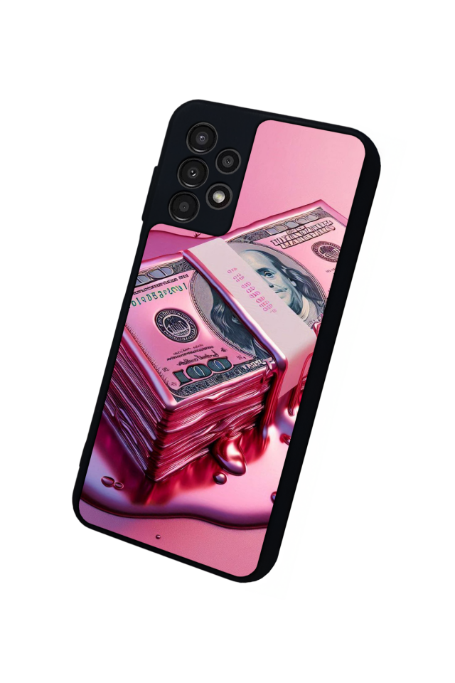 Samsung Galaxy A23 Uyumlu Money Para Tasarımlı Glossy Premium Kılıf