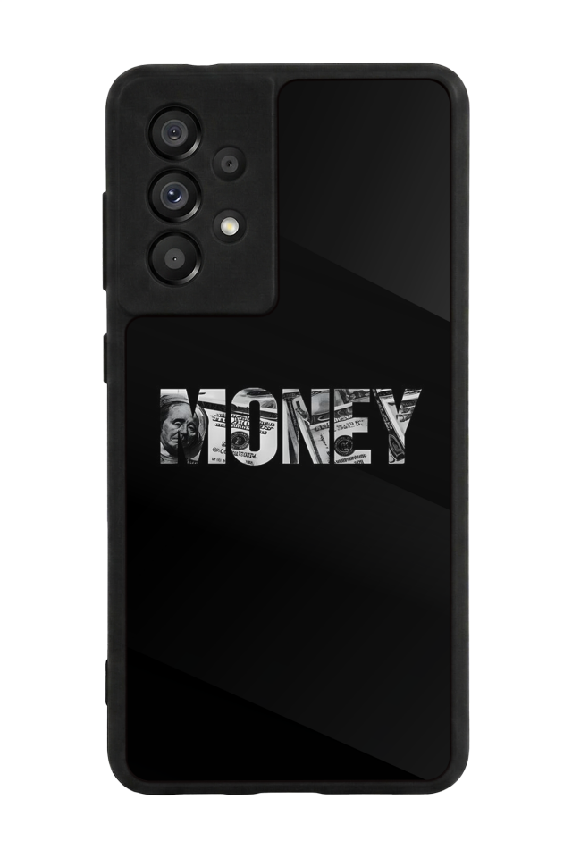 Samsung Galaxy A73 Uyumlu Money Para Tasarımlı Glossy Premium Kılıf