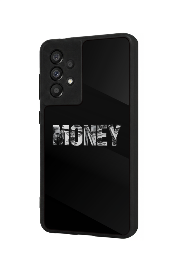 Samsung Galaxy A73 Uyumlu Money Para Tasarımlı Glossy Premium Kılıf