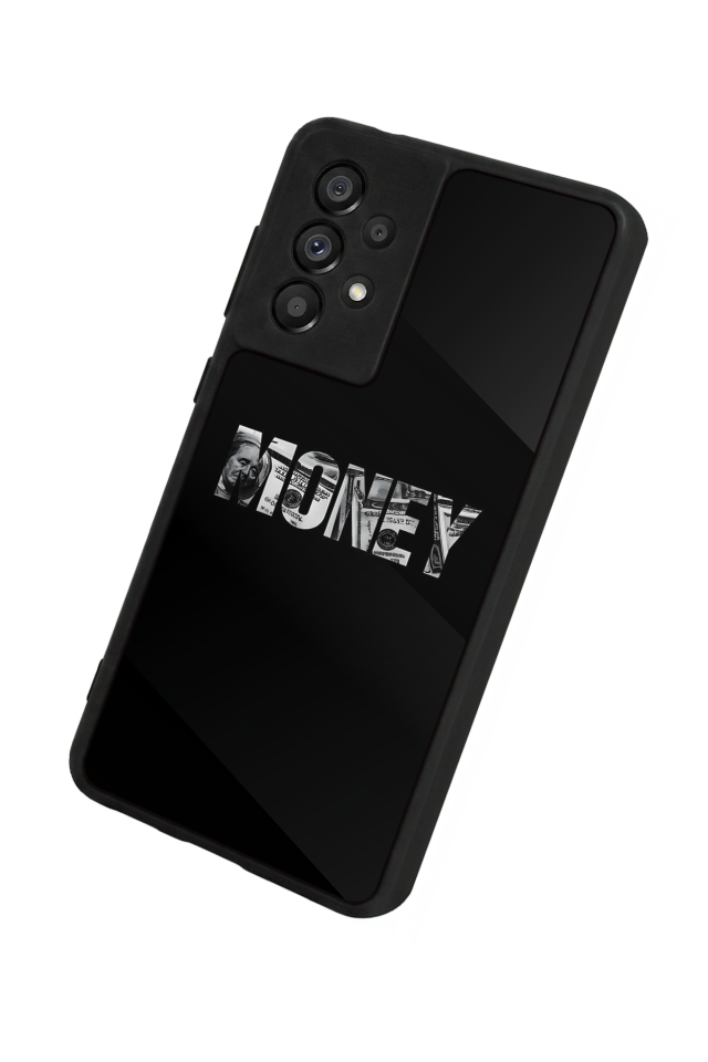 Samsung Galaxy A73 Uyumlu Money Para Tasarımlı Glossy Premium Kılıf