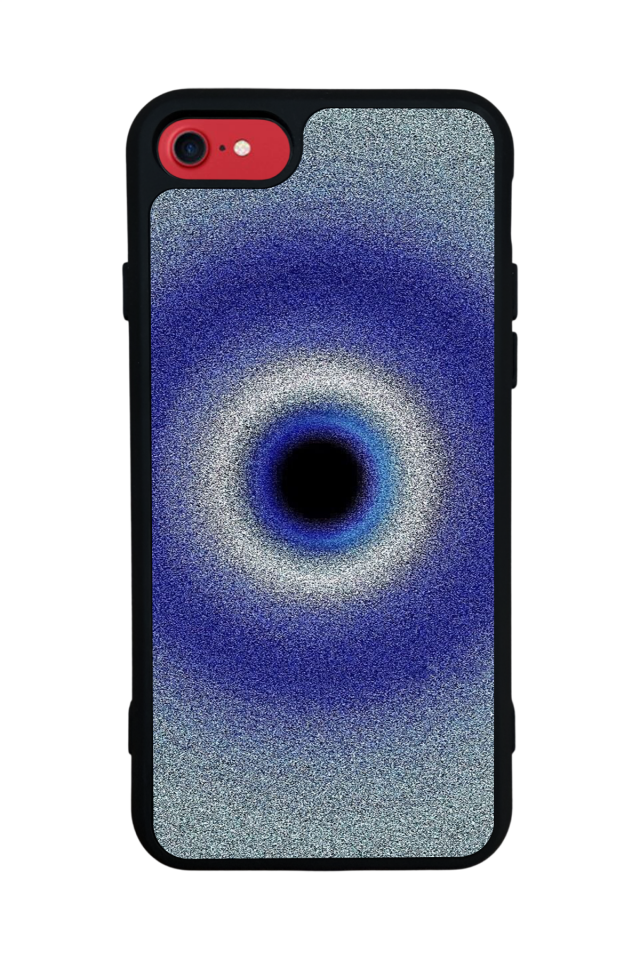 iPhone SE Uyumlu Nazar Tasarımlı Glossy Premium Kılıf