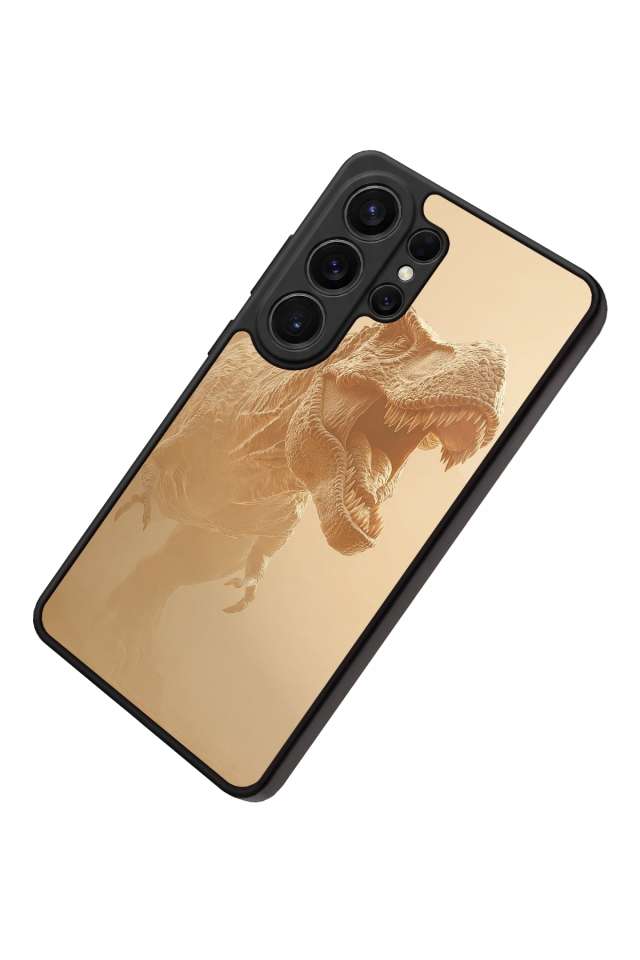 Samsung Galaxy S26 Ultra Uyumlu Dinazor Tasarımlı Glossy Premium Kılıf