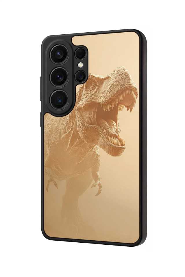 Samsung Galaxy S26 Ultra Uyumlu Dinazor Tasarımlı Glossy Premium Kılıf