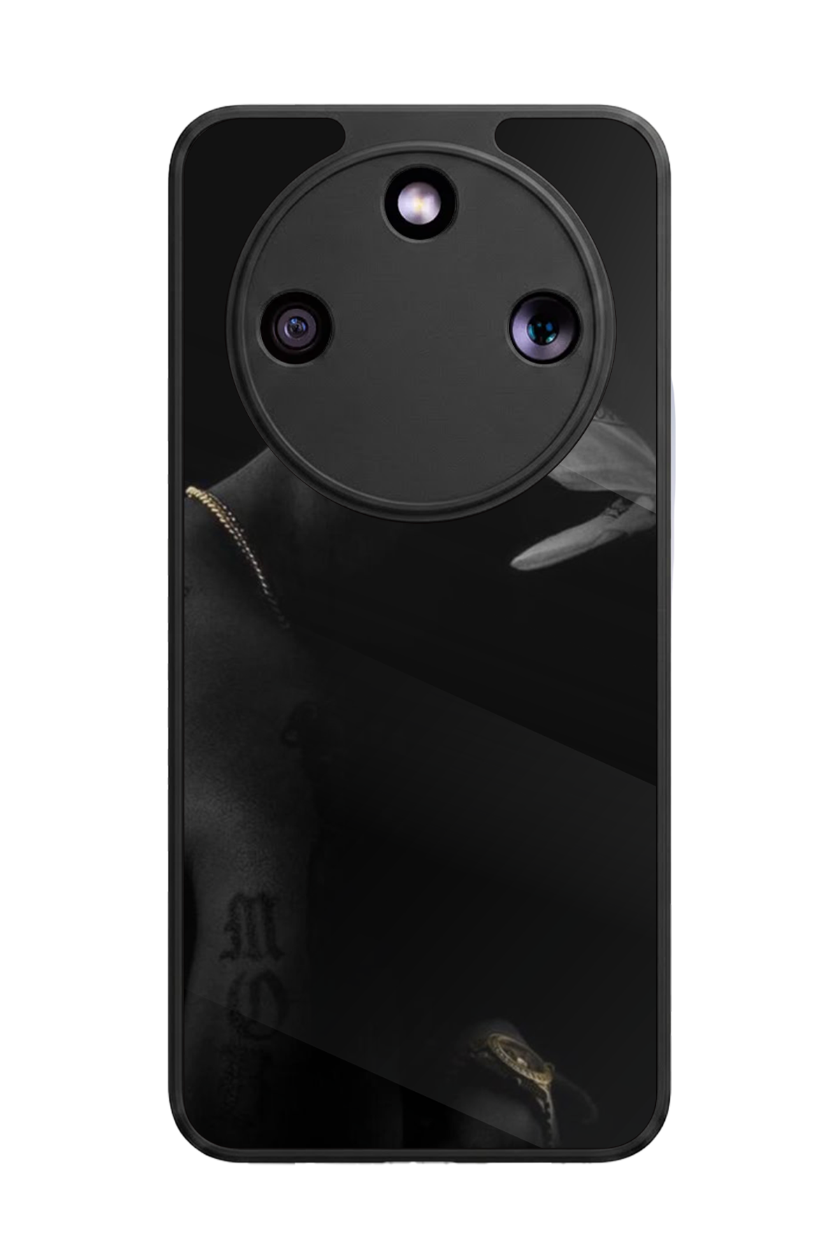 Honor Magic 8 Lite Uyumlu Tupac Tasarımlı Glossy Premium Kılıf