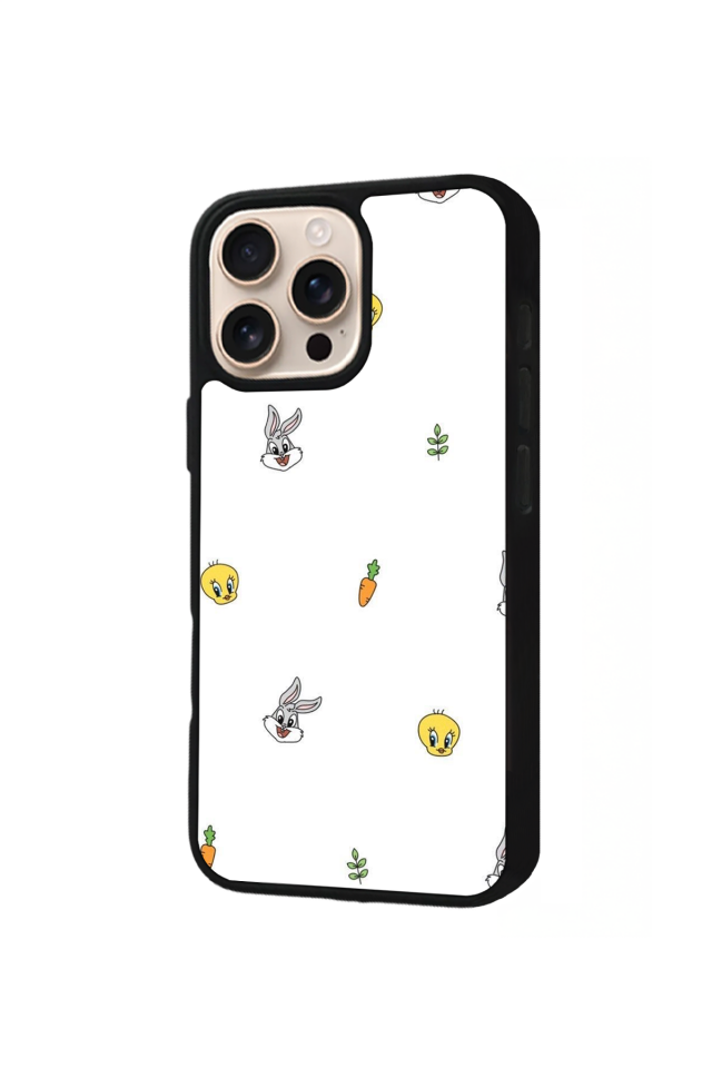 iPhone 16 Pro Max Uyumlu Tweety Tasarımlı Glossy Premium Kılıf