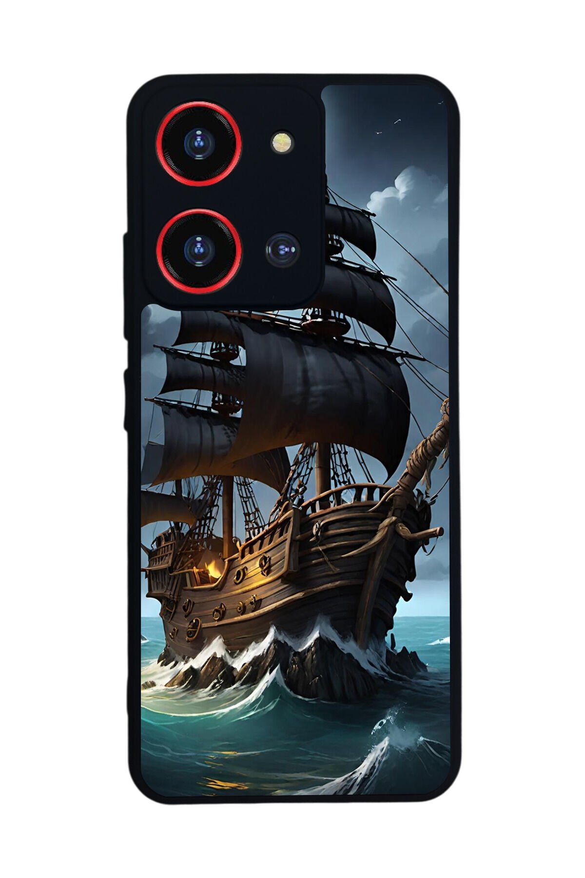 Reeder S19 Max Pro S 108MP Uyumlu Korsan Tasarımlı Glossy Premium Kılıf