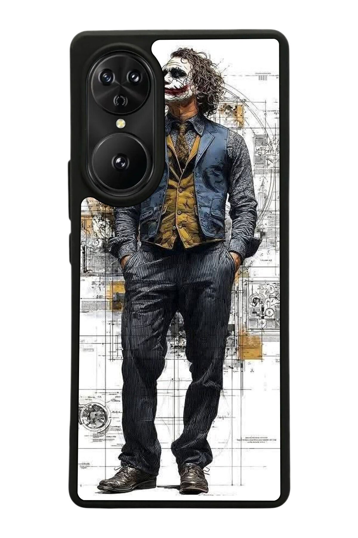 Reeder S19 Max Pro S EDGE Uyumlu Joker Tasarımlı Glossy Premium Kılıf