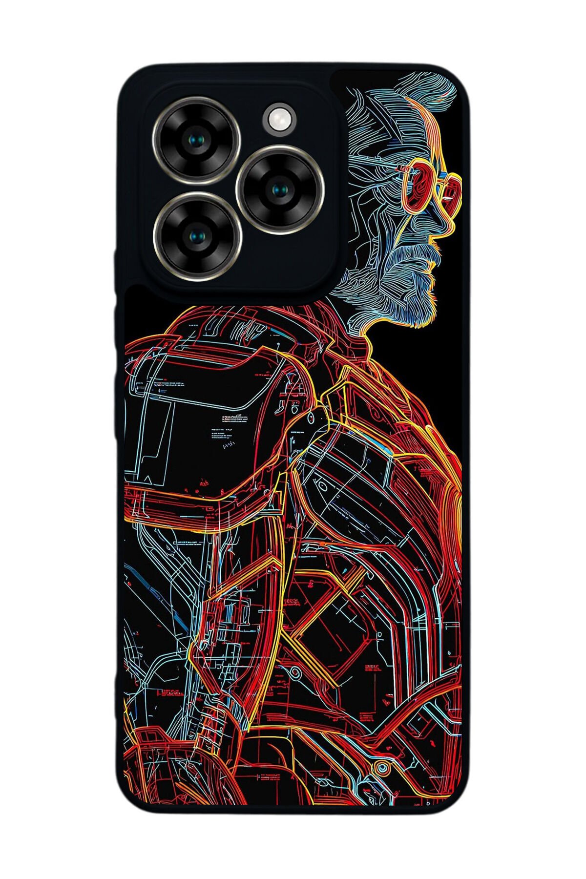 Reeder S919 Uyumlu Iron Man ( Demir Adam ) Tasarımlı Glossy Premium Kılıf