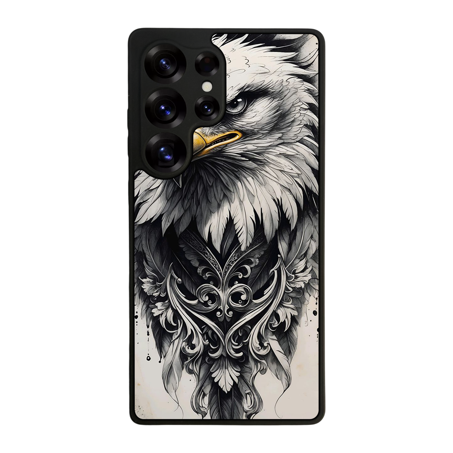 Samsung Galaxy S25 Ultra Uyumlu Besiktas Tasarımlı Glossy Premium Kılıf