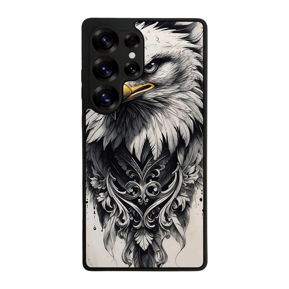 Samsung Galaxy S25 Ultra Uyumlu Besiktas Tasarımlı Glossy Premium Kılıf