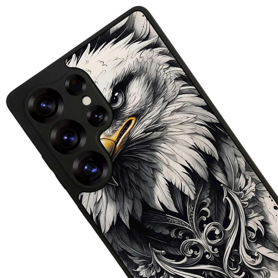 Samsung Galaxy S25 Ultra Uyumlu Besiktas Tasarımlı Glossy Premium Kılıf