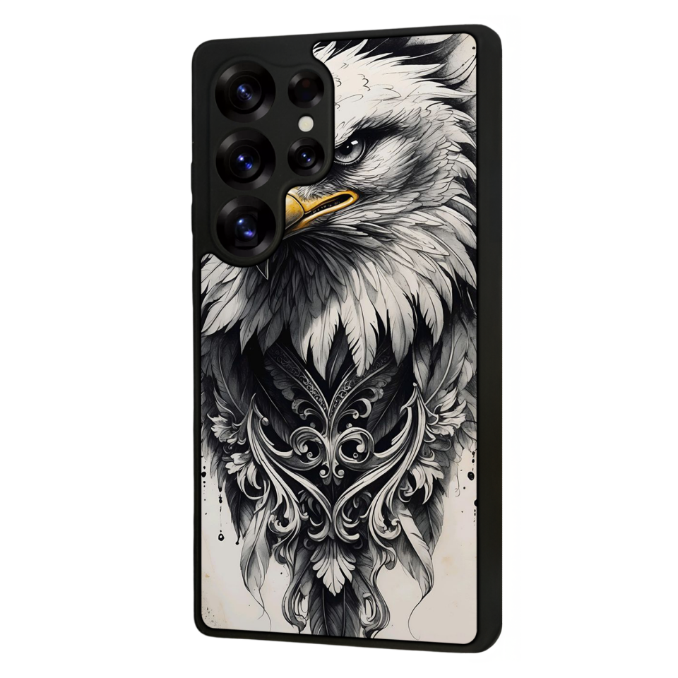 Samsung Galaxy S25 Ultra Uyumlu Besiktas Tasarımlı Glossy Premium Kılıf