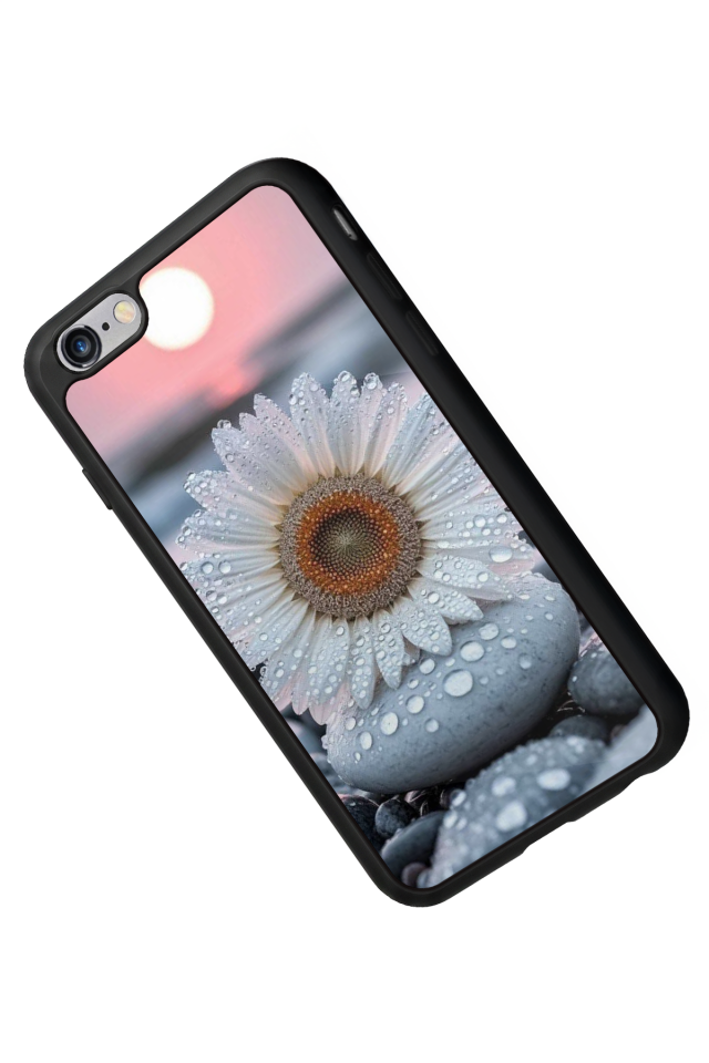 iPhone 6 Plus Uyumlu Cicek Tasarımlı Glossy Premium Kılıf