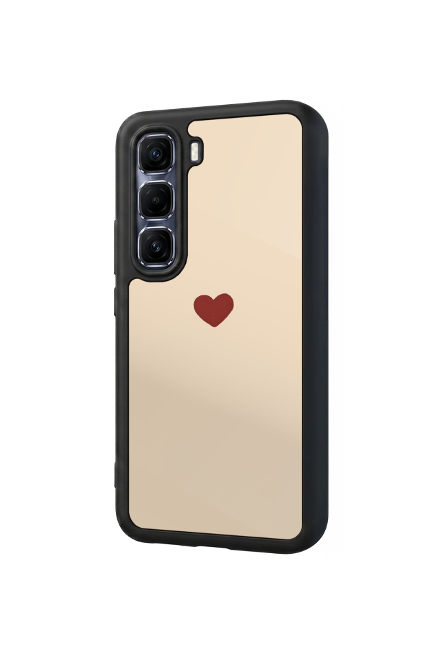 Infinix Hot 60 Pro Plus Uyumlu Kalp Love Tasarımlı Glossy Premium Kılıf