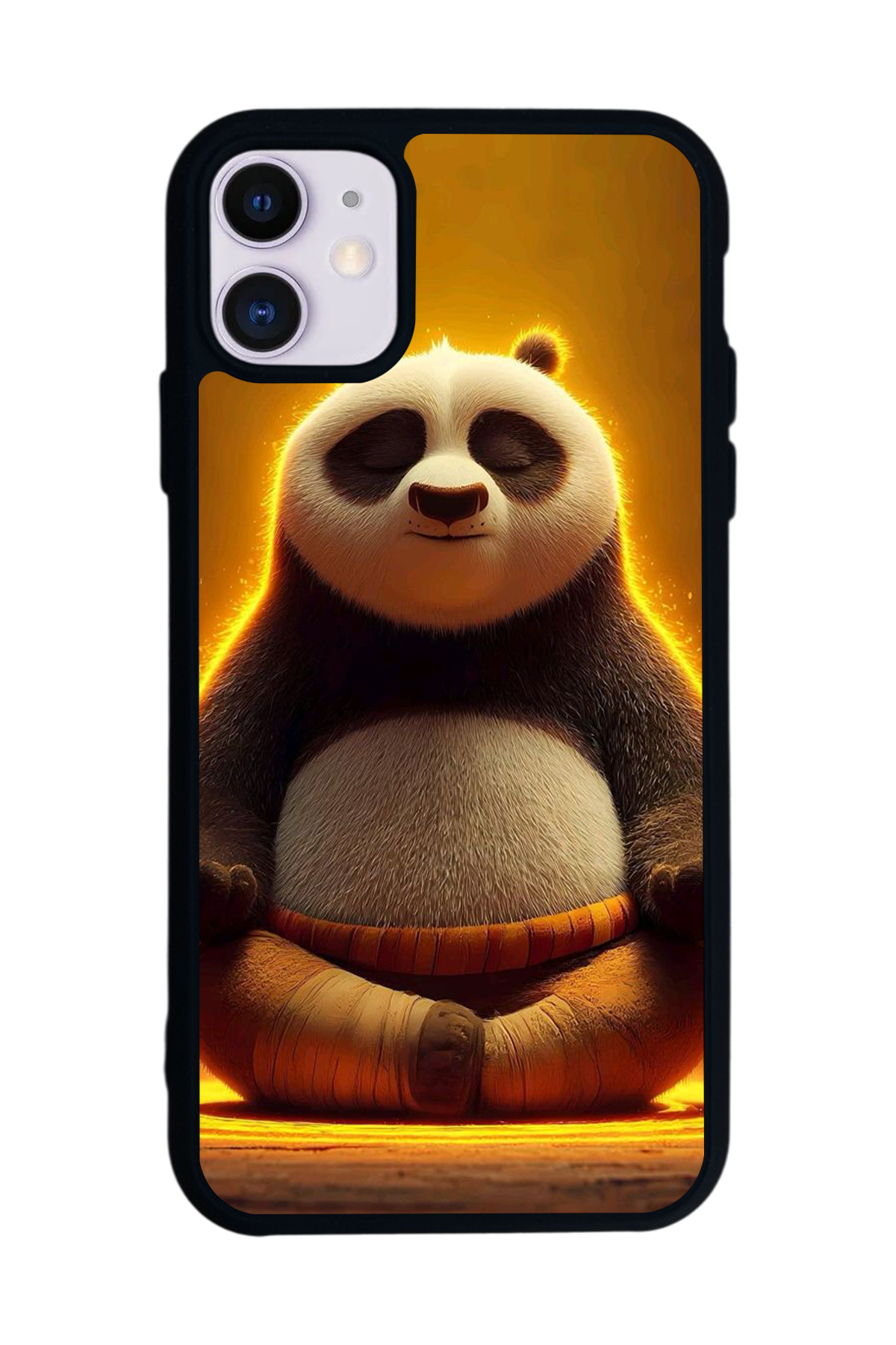 iPhone 11 Uyumlu Kung Fu Panda Tasarımlı Glossy Premium Kılıf