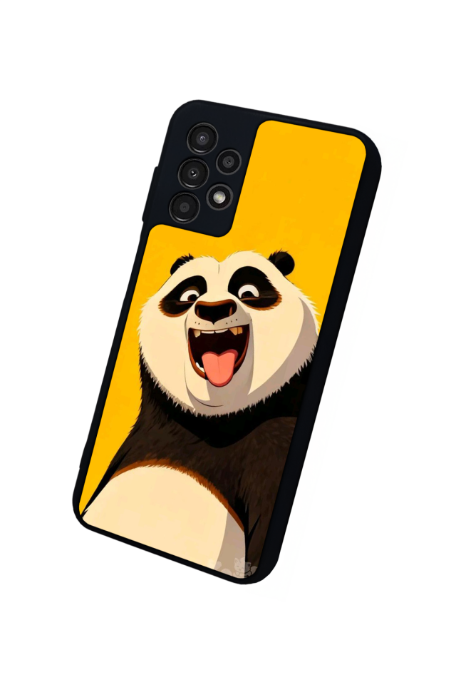 Samsung Galaxy A13 Uyumlu Kung Fu Panda Tasarımlı Glossy Premium Kılıf
