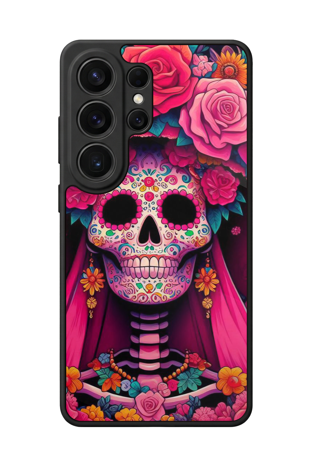 Samsung Galaxy S26 Ultra Uyumlu KuruKafa Tasarımlı Glossy Premium Kılıf