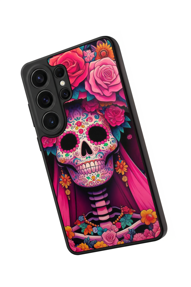 Samsung Galaxy S26 Ultra Uyumlu KuruKafa Tasarımlı Glossy Premium Kılıf