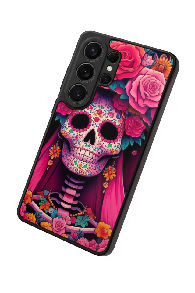 Samsung Galaxy S26 Ultra Uyumlu KuruKafa Tasarımlı Glossy Premium Kılıf