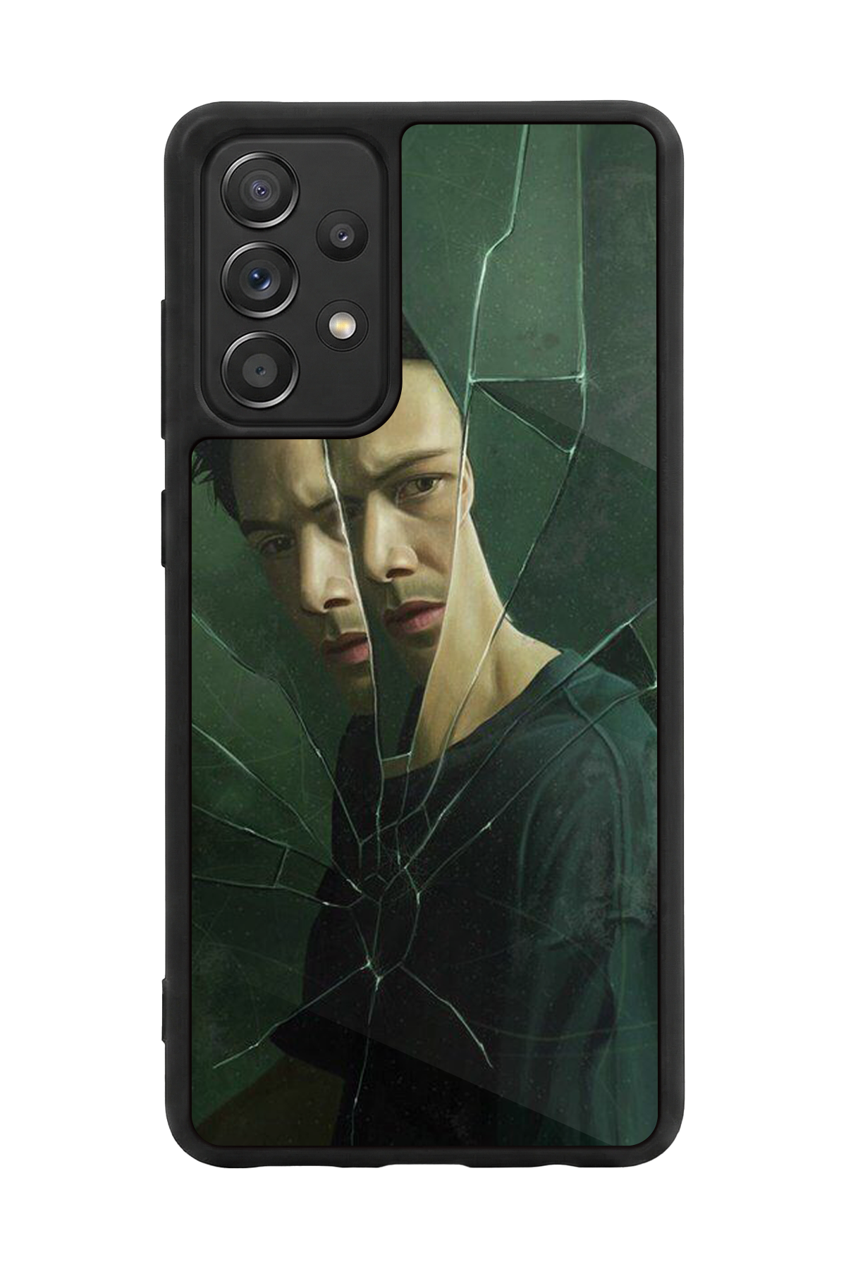 Samsung Galaxy A72 Uyumlu MatriSamsung Galaxy A72 Tasarımlı Glossy Premium Kılıf