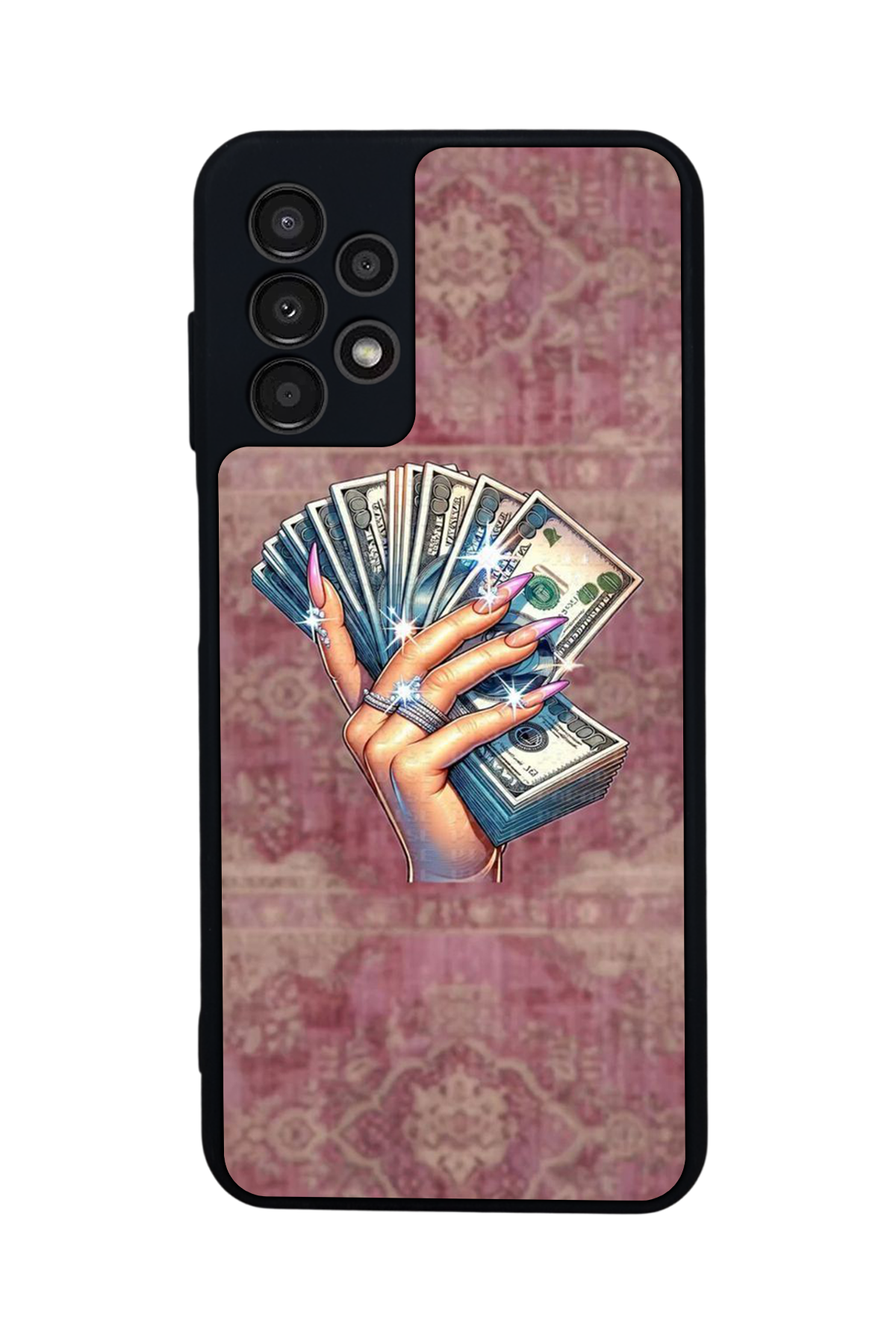 Samsung Galaxy A23 Uyumlu Money Para Tasarımlı Glossy Premium Kılıf