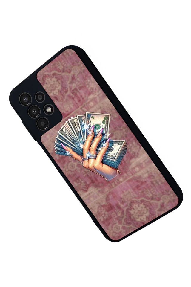 Samsung Galaxy A23 Uyumlu Money Para Tasarımlı Glossy Premium Kılıf