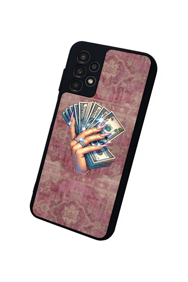 Samsung Galaxy A23 Uyumlu Money Para Tasarımlı Glossy Premium Kılıf