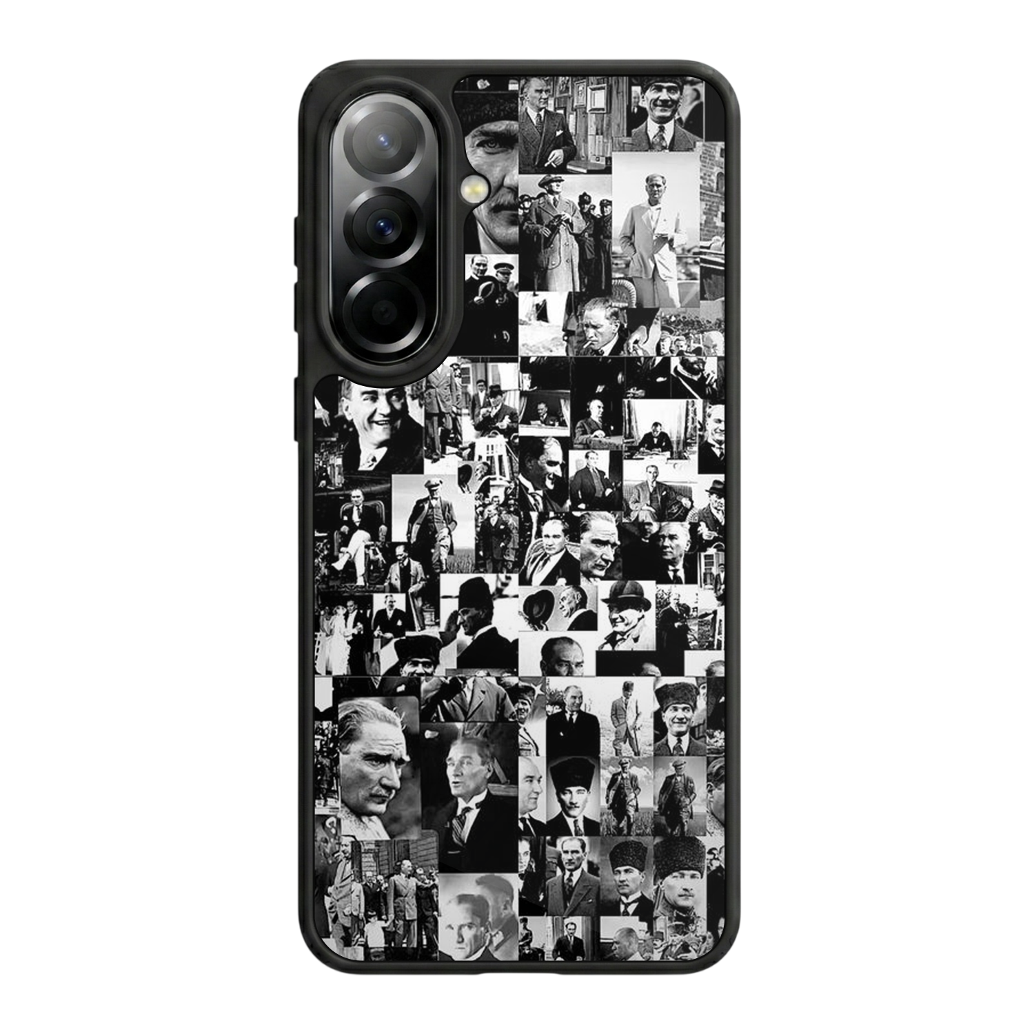 Samsung Galaxy A37 Uyumlu Mustafa Kemal Ataturk Tasarımlı Glossy Premium Kılıf