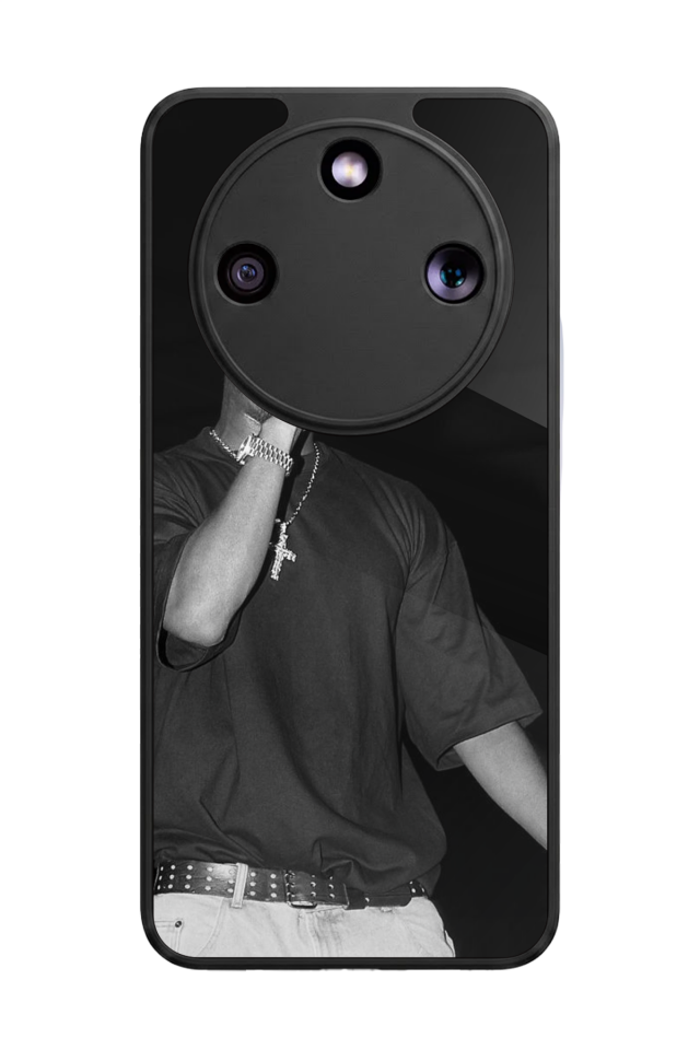 Honor Magic 8 Lite Uyumlu Tupac Tasarımlı Glossy Premium Kılıf