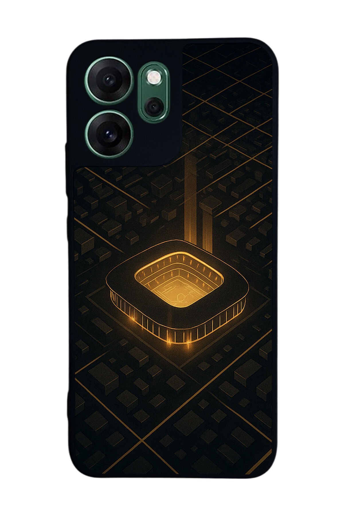 Oppo Reno 14F Uyumlu Aslan Tasarımlı Glossy Premium Kılıf