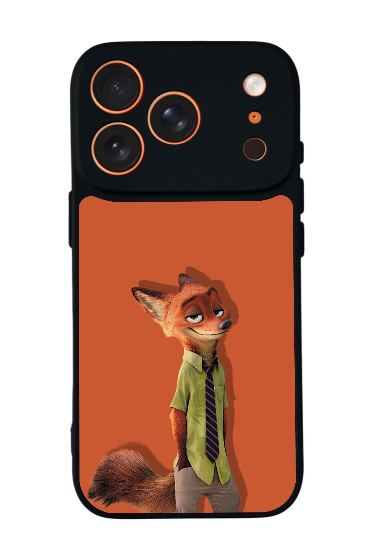 iPhone 17 Pro Max Uyumlu Zootropolis Tasarımlı Glossy Premium Kılıf