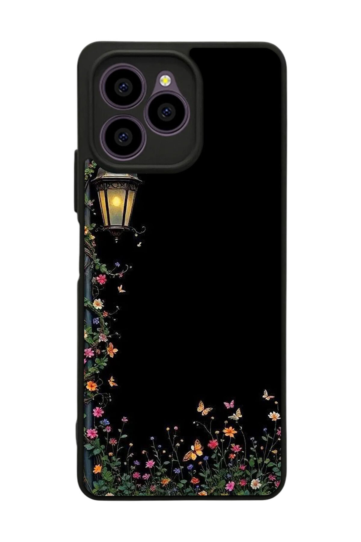 Omix X6 Uyumlu Floral Tasarımlı Glossy Premium Kılıf