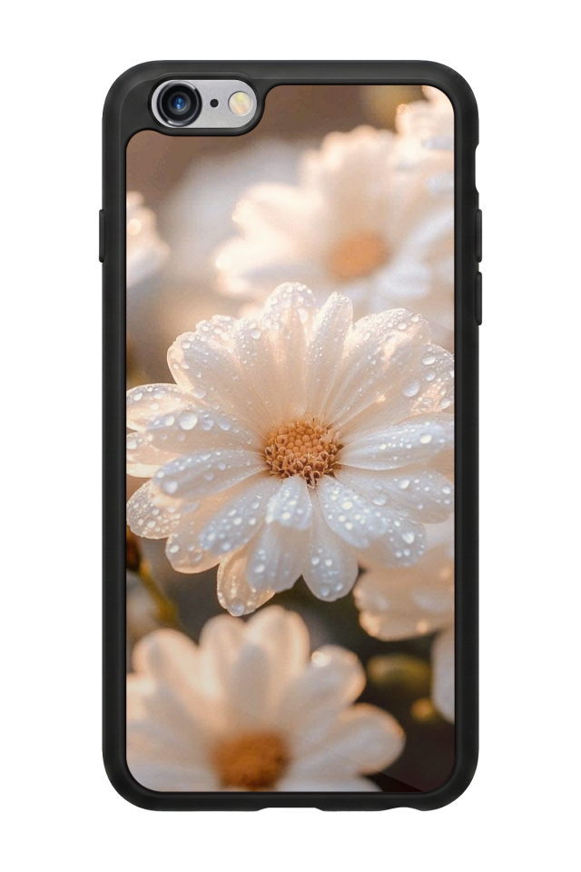 iPhone 6 Plus Uyumlu Cicek Tasarımlı Glossy Premium Kılıf