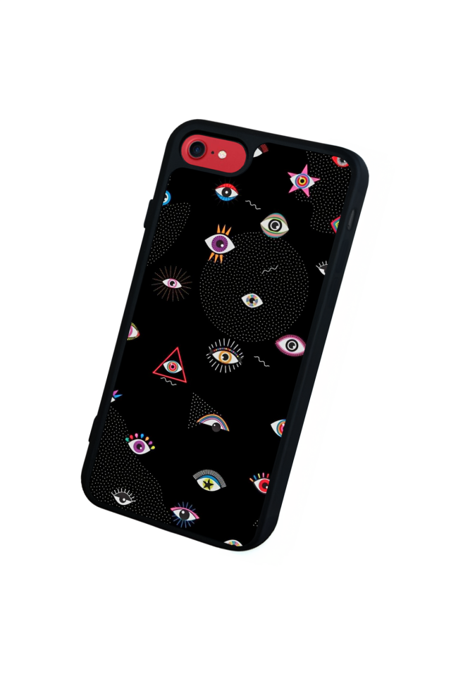 iPhone 8 Uyumlu Göz Tasarımlı Glossy Premium Kılıf