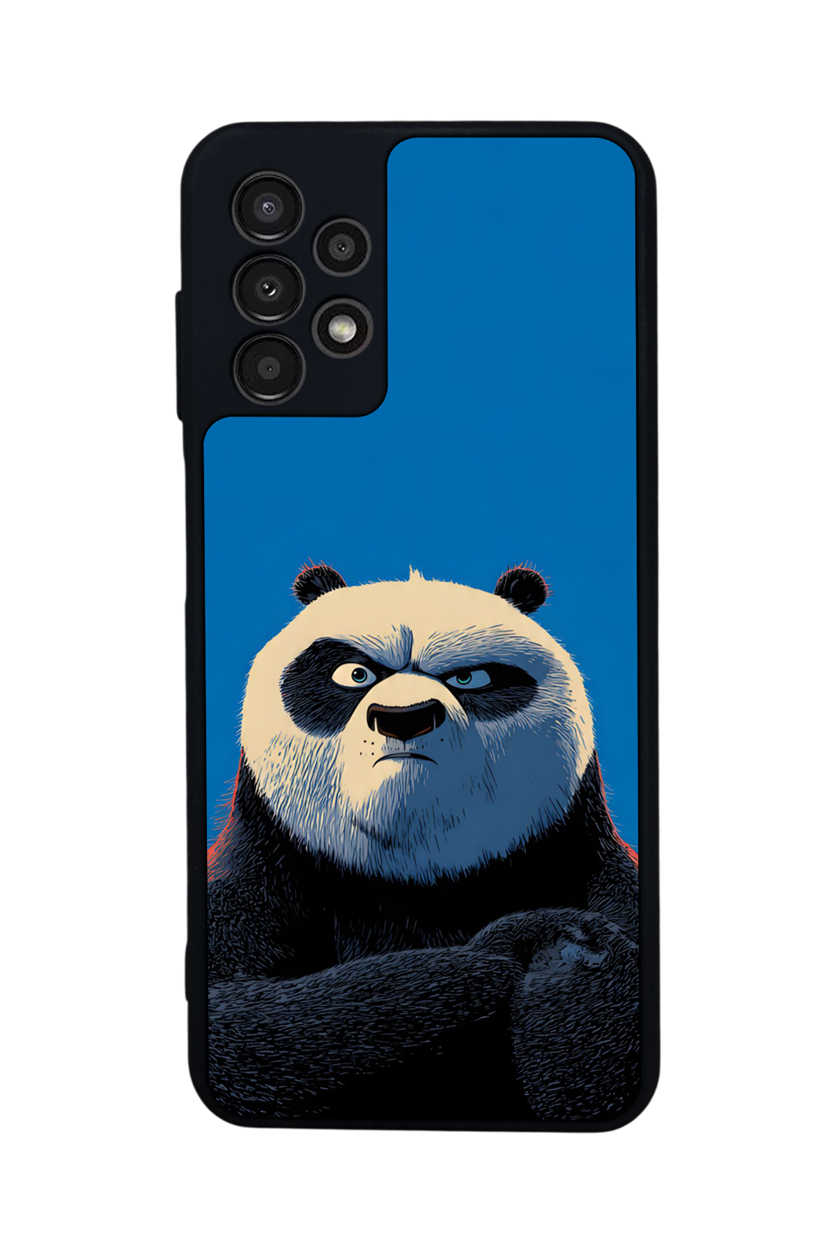 Samsung Galaxy A13 Uyumlu Kung Fu Panda Tasarımlı Glossy Premium Kılıf