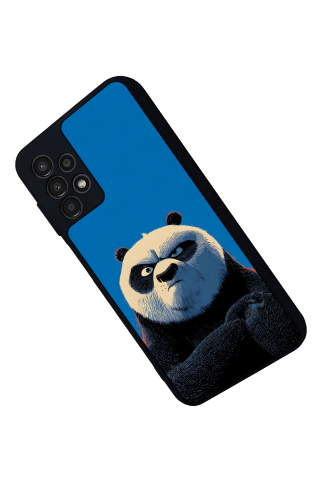Samsung Galaxy A13 Uyumlu Kung Fu Panda Tasarımlı Glossy Premium Kılıf
