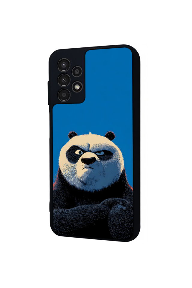 Samsung Galaxy A13 Uyumlu Kung Fu Panda Tasarımlı Glossy Premium Kılıf