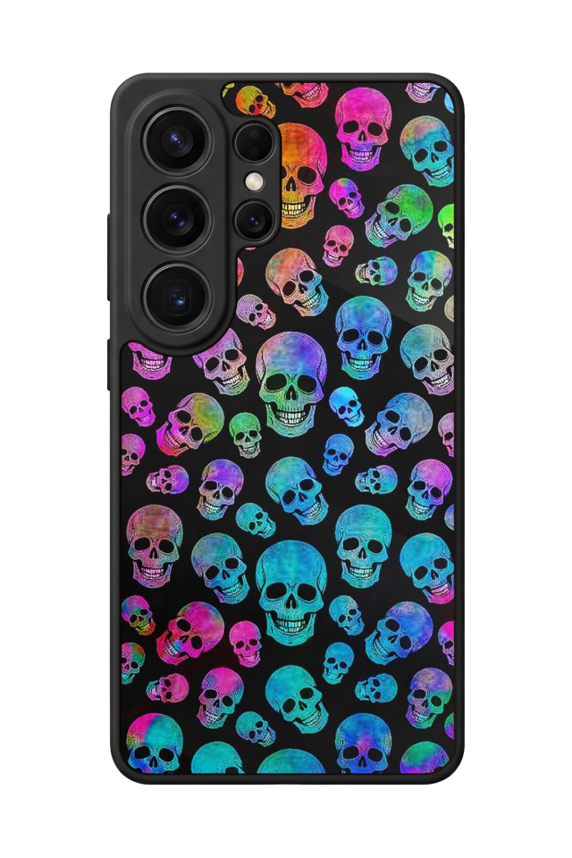 Samsung Galaxy S26 Ultra Uyumlu KuruKafa Tasarımlı Glossy Premium Kılıf