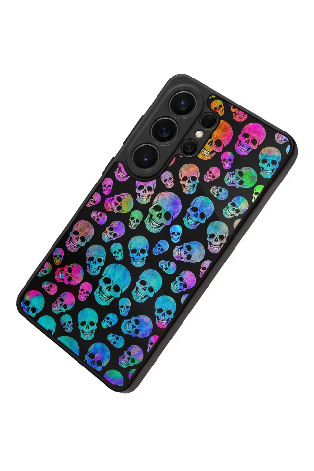 Samsung Galaxy S26 Ultra Uyumlu KuruKafa Tasarımlı Glossy Premium Kılıf