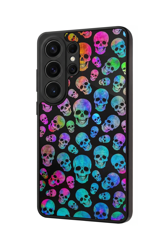 Samsung Galaxy S26 Ultra Uyumlu KuruKafa Tasarımlı Glossy Premium Kılıf