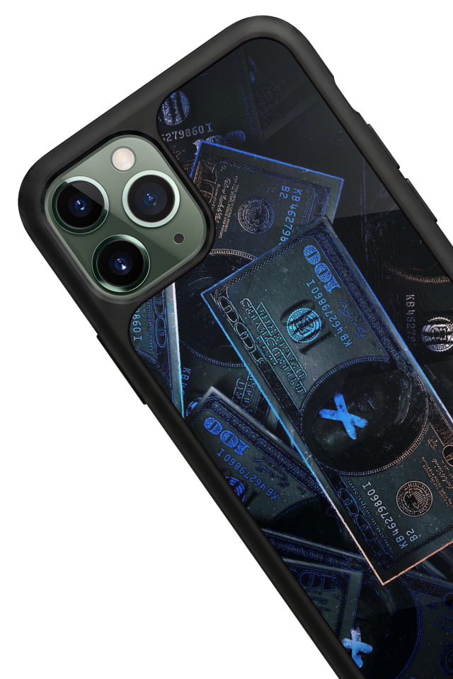 iPhone 11 Pro Uyumlu Para Tasarımlı Glossy Premium Kılıf