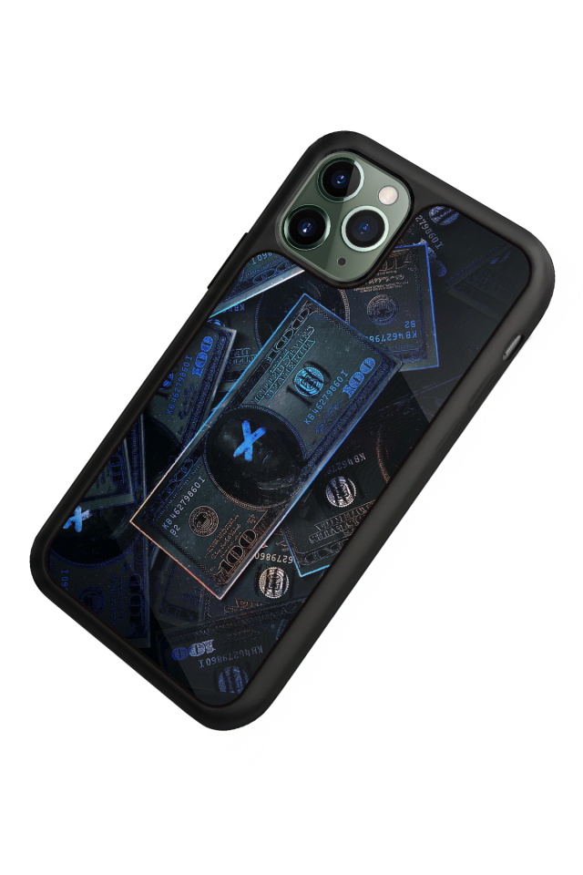 iPhone 11 Pro Uyumlu Para Tasarımlı Glossy Premium Kılıf