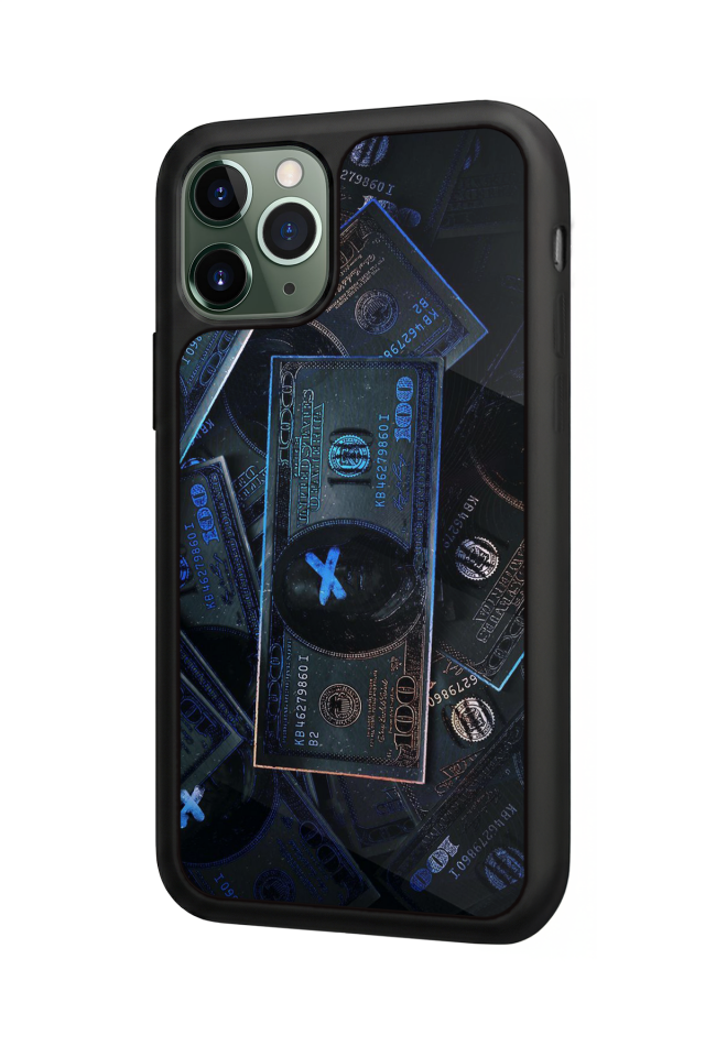 iPhone 11 Pro Uyumlu Para Tasarımlı Glossy Premium Kılıf