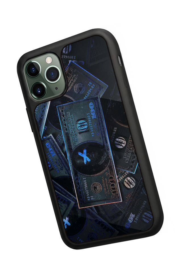 iPhone 11 Pro Uyumlu Para Tasarımlı Glossy Premium Kılıf