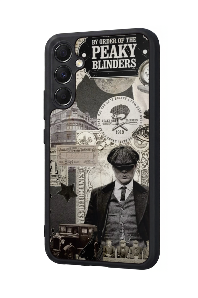 Samsung Galaxy M34 Uyumlu Peaky Blinders Tasarımlı Glossy Premium Kılıf